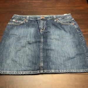 Tommy Hilfiger jean skirt.
